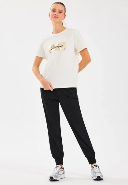 Skechers W Regular Fit Graphic Tee T-Shirt S2510141 Kadın Tişört - 3