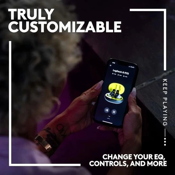 Logitech G FITS True Kablosuz Kulaklık - 7