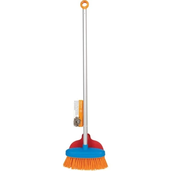 Fiskars Çocuk Temizlik Tırmığı ve Süpürge Seti - 2 Parça Kids Cleanup Set