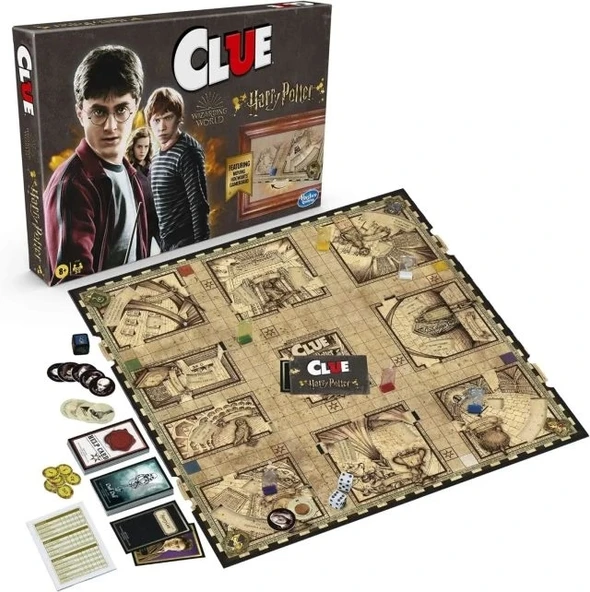 Hasbro Gaming Clue: Büyücülük Dünyası Harry Potter Sürümü - 3