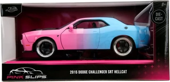 Jada Toys 1:24 W5 2015 Dodge Challenger SRT Hellcat Die-Cast Car - 8