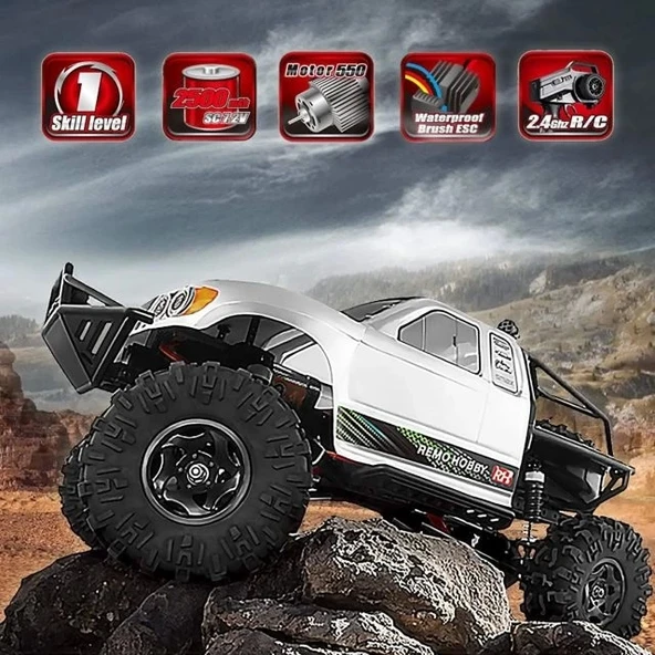 Cheerwing Kaya Paletli 4WD Off-Road Uzaktan Kumandalı Kamyon - 2
