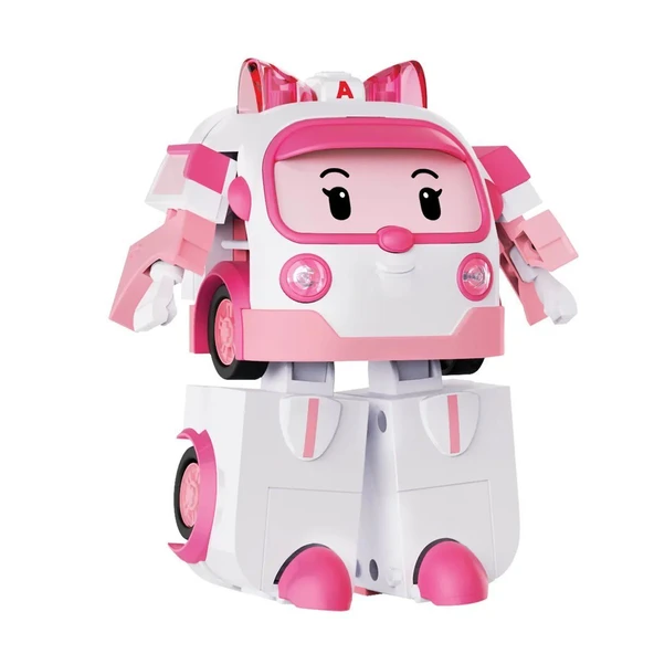 POLI MRT-687 ROBOCAR POLİ BÜYÜK TRANSFORMİNG ROBOT AMBER SESLİ VE IŞIKLI - Resim 3