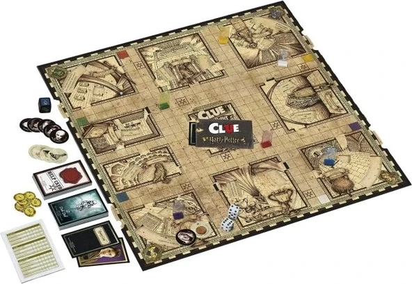 Hasbro Gaming Clue: Büyücülük Dünyası Harry Potter Sürümü - 2