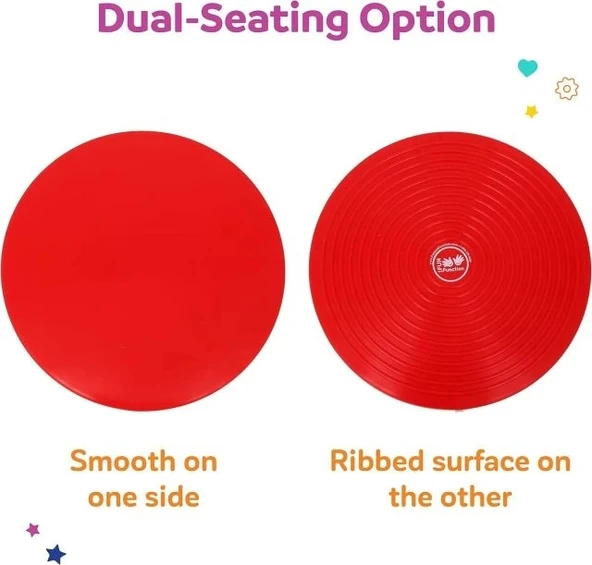 Fidgeting Odaklanma ve Çekirdek Dengesi için Wiggle Koltuk Minderi - 4