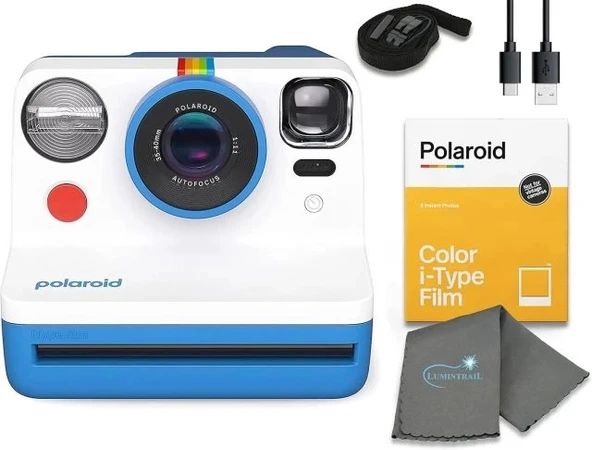 Polaroid Gen 2 Now I-Tipi Anlık Film Kamerası Blue (Gen 2)
