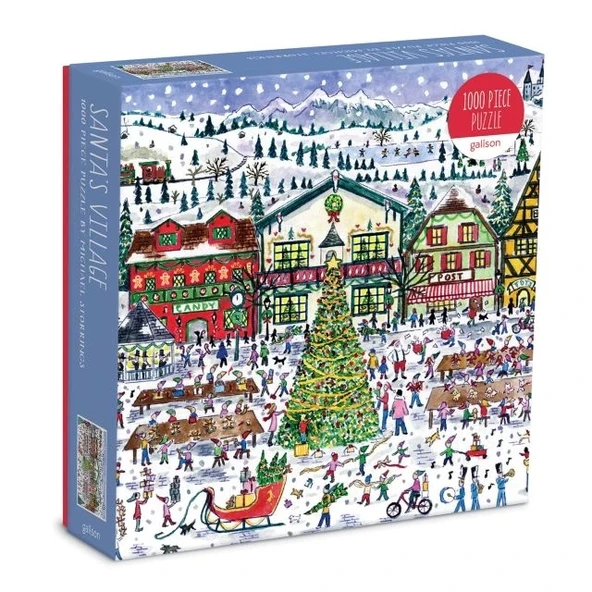 Galison Noel Baba Köyü Puzzle