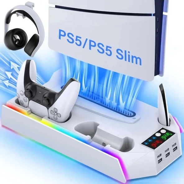 PS5 Standı ve Soğutma İstasyonu - 2