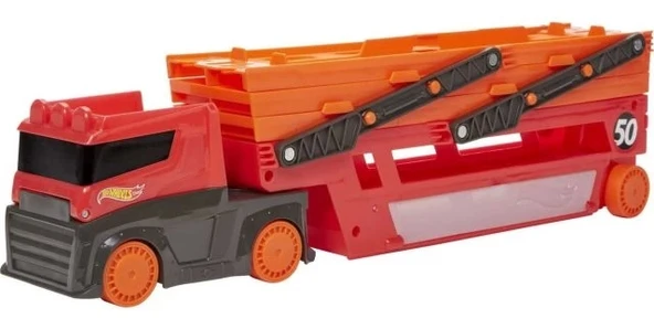 Hot Wheels 50 Araç Kapasiteli Mega Tır