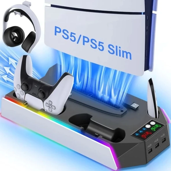 PS5 Standı ve Soğutma İstasyonu - 2