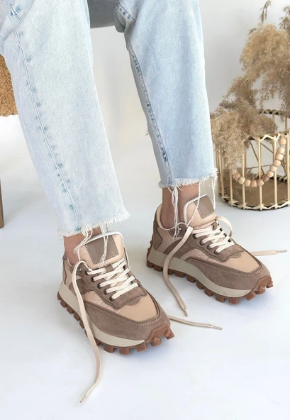 Berty Vizon Süet Bağcıklı Spor Ayakkabı - 2