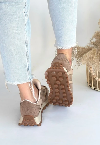 Berty Vizon Süet Bağcıklı Spor Ayakkabı - 3