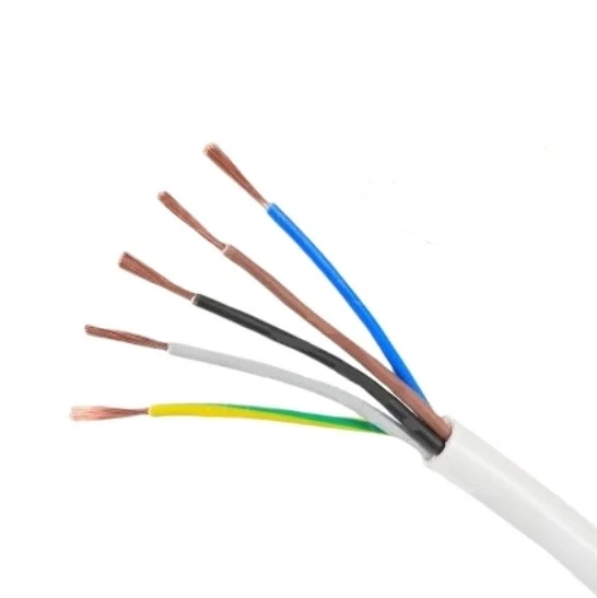 HÜNKA 5x1.5mm TTR Elektrik Kablosu BEYAZ (Çok Telli Esnek Kablo) - 2
