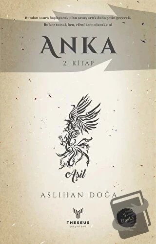 Anka 2. Kitap  -  Aslıhan Doğa  -  Theseus Yayınevi  - ürün görseli