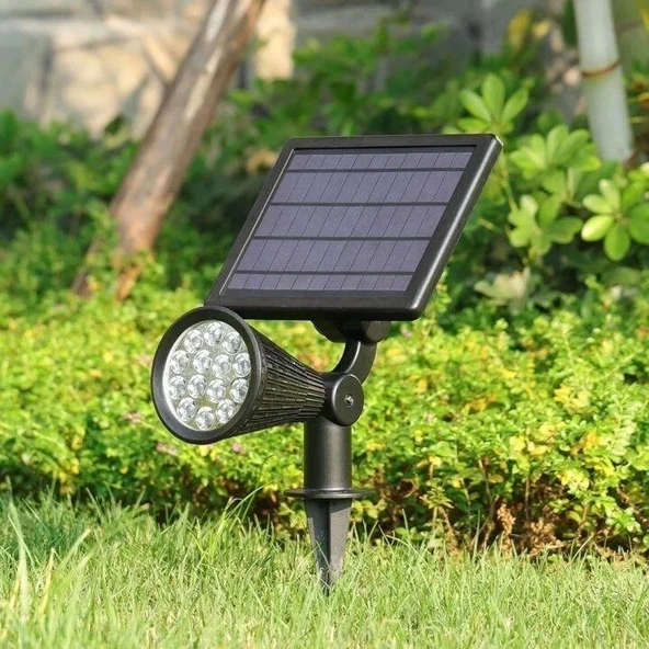 Solar 7w Kazıklı Bahçe Armatürü Gün Işığı Mz-300