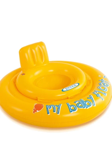 Baby Float Bebekler için oturaklı can simidi oturma yaslan yeri olan Havuz deniz simidi 70 cm 6 Ay+ - 2