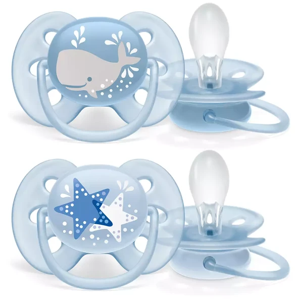 Avent Ultra Soft Emzik 6-18 Ay Erkek - 4