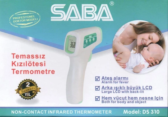 Saba Temassız Kızılötesi Ateş Ölçer - 2