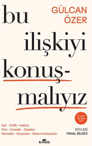 Bu İlişkiyi Konuşmalıyız