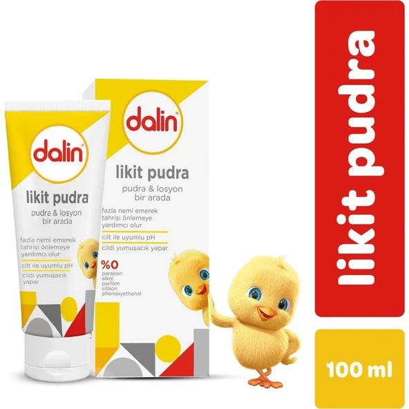 Dalin Likid Bebek Pudrası 100 Gr - 4