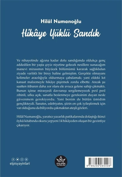 Hikâye Yüklü Sandık  -  Hilâl Numanoğlu  -  Elpis Yayınları  - - Resim 2