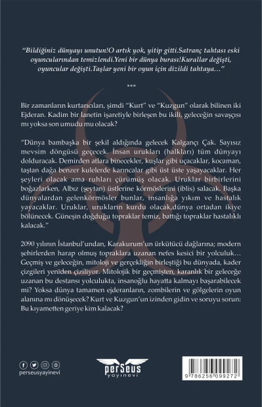 Kıyamet Virüsü, Kıyamet Günceleri, - Kaan Karacaalp, Mehmet Fuat Atalayer, Perseus Yayınevi, - 2