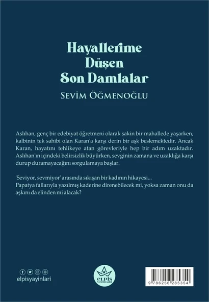 Hayallerime Düşen Son Damlalar  -  Sevim Öğmenoğlu  -  Elpis Yayınları  - - Resim 2