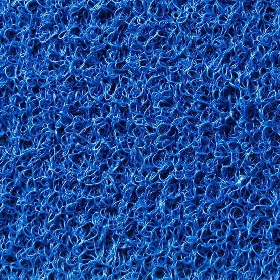 Kıvırcık Kapı Önü Dış Mekan Paspas / Kalınlık : 14 mm. / En : 1.20 M. - Boy : 4 Metre / Mavi - Resim 3