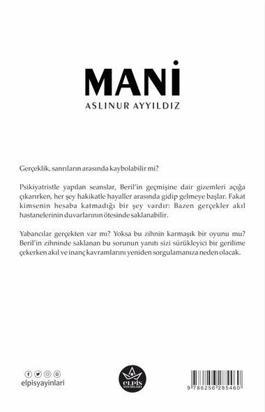 Mani  -  Aslınur Ayyıldız  -  Elpis Yayınları  - - Resim 2