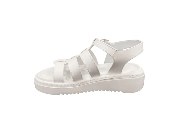 Ventes Önü Açık Tek Bantlı Günlük Kadın Sandalet - 6