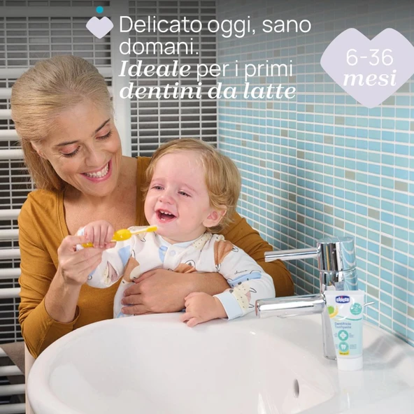 Nessiworld  Chicco Diş Fırçası Seti 6+ Ay Blue - 3