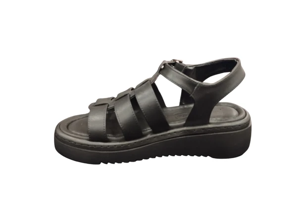 Ventes Önü Açık Tek Bantlı Günlük Kadın Sandalet - 2