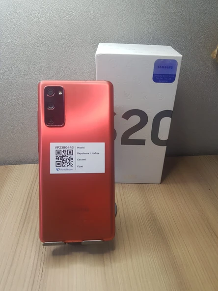 SAMSUNG GALAXY S20 FE 128GB KIRMIZI KUTULU ADINIZA FATURALI GARANTİLİDİR