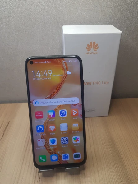 HUAWEİ P40 LİTE 128GB SİYAH KUTULU ADINIZA FATURALI GARANTİLİDİR - 2