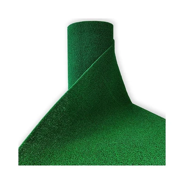 Kıvırcık Kapı Önü Dış Mekan Paspas / Kalınlık : 14 mm. / En : 1.20 M. - Boy : 4 Metre / Yeşil - Resim 2
