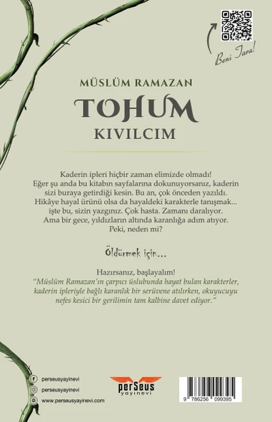 Tohum: Kıvılcım - Müslüm Ramazan - Perseus Yayınevi - Resim 2