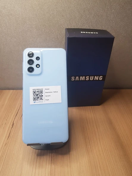 SAMSUNG GALAXY A23 128GB MAVİ KUTULU ADINIZA FATURALI GARANTİLİDİR