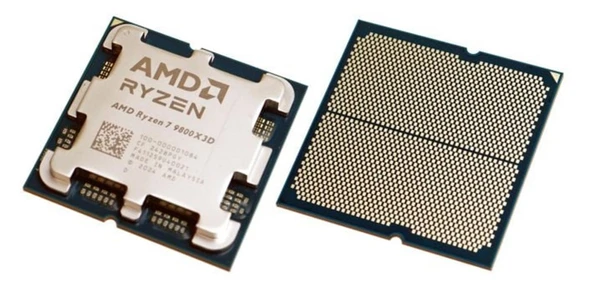 Amd Ryzen 7 9800X3D TRAY 5.20 Ghz 8 Çekirdek 96MB AM5 4nm Kutusuz İşlemci