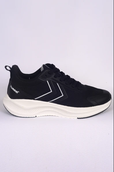 Hummel 900681-2001 HMLHAZE Fileli Bağcıklı Ortapedik Taban Siyah Erkek Spor Ayakkabı