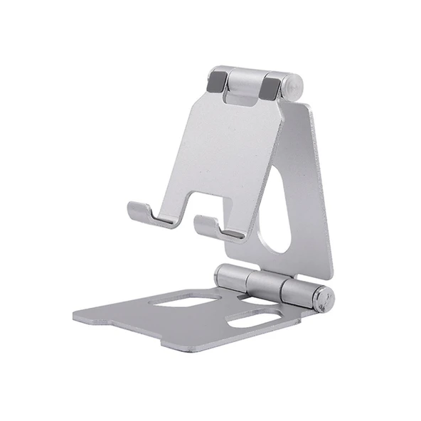 G53 Masaüstü Telefonu Ve Tablet Standı (Gümüş)