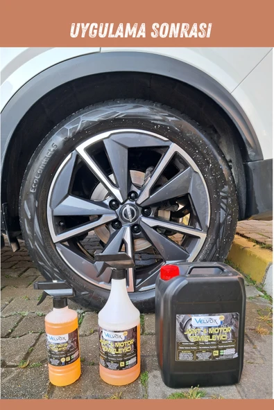 Jant Ve Motor Temizleyici 1000 ml + Sünger Hediye, Jant Temizleme, Motor Temizleme - 4