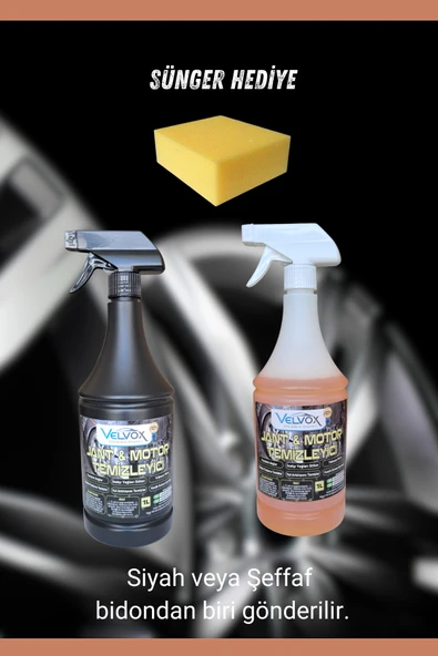 Jant Ve Motor Temizleyici 1000 ml + Sünger Hediye, Jant Temizleme, Motor Temizleme - 5