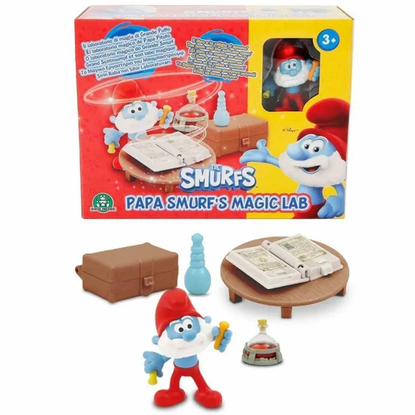 Şirinler Figür Oyun Seti Şirin Baba İksir Seti - 2