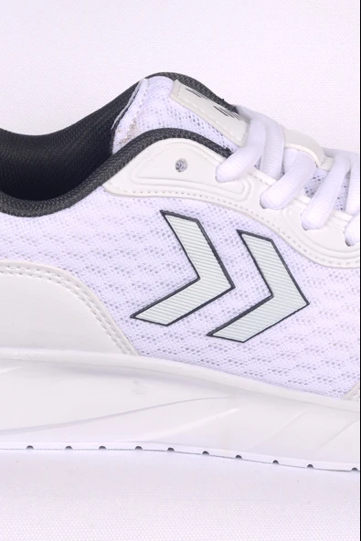 Hummel 900721-9001 PROCTION Fileli Bağcıklı Hafif Taban Dokulu Beyaz Erkek Spor Ayakkabı - 2