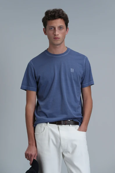 Lufian 111020216 Sarder Erkek Basic Tişört Erkek T-Shirt