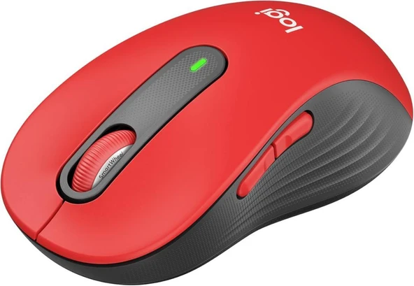 Logitech Signature M650 L Büyük Boy Sağ El Kablosuz Mouse Kırmızı