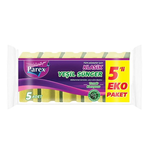PAREX SUNGER 5'LI KLASIK OLUKLU EKO PAKET 7214