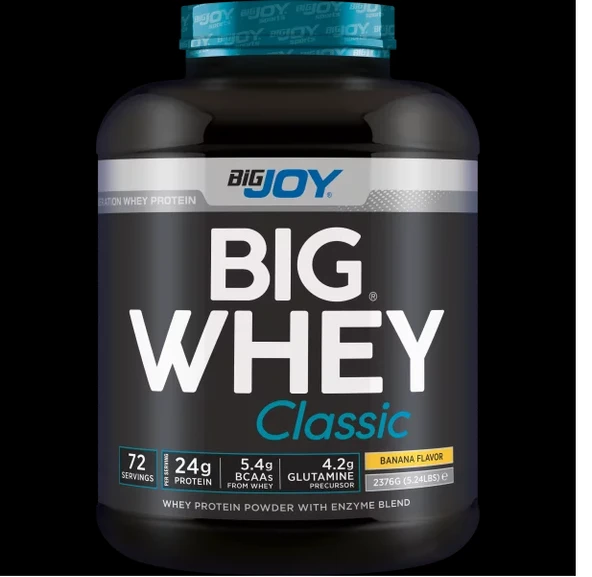 Bigjoy Sports BIGWHEY Whey Protein Classic Muz 2376g 72 Servis
