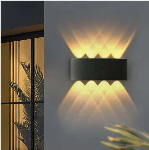 Cata CT-8013 15W IP44 3200K Günışığı Kapri Led Duvar Apliği (CT-8013 )