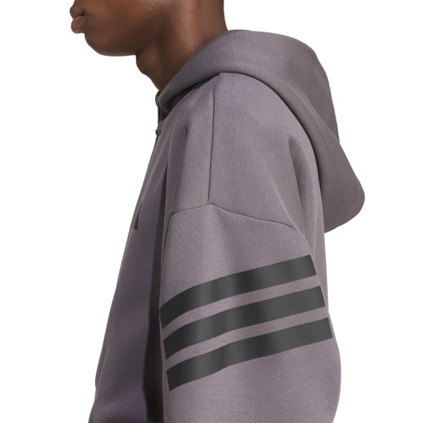 Adidas M FI 3S FZ Sweatshirt Jacket Erkek Eşofman Üstü - 4